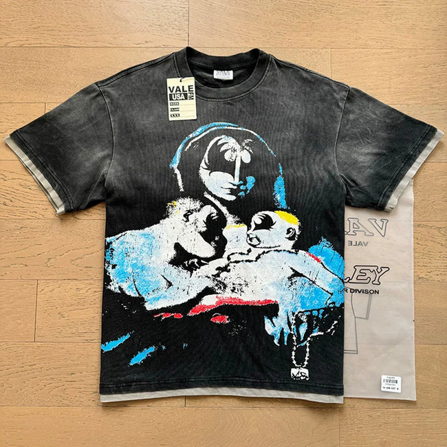 Vale Forever "Rock Icon" Vintage Tee (Black) Hover Image