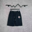 Chrome Hearts Black & Pink Horseshoe Cross Logo Sweatshorts