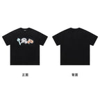 Trapstar short-sleeved T-shirt summer 2025 new letter print men and women casual loose round neck European and American trendy ins (35)