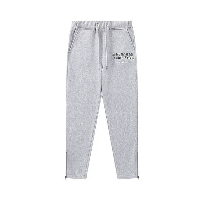 Trapstar niche trendy brand sweatshirt trousers sports leisure suit men and women couple autumn and winter plus velvet letter embroidery (49) Hover Image
