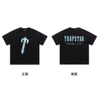 Trapstar short-sleeved T-shirt summer 2025 new letter print men and women casual loose round neck European and American trendy ins (15)