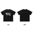 Trapstar short-sleeved T-shirt summer 2025 new letter print men and women casual loose round neck European and American trendy ins (34)