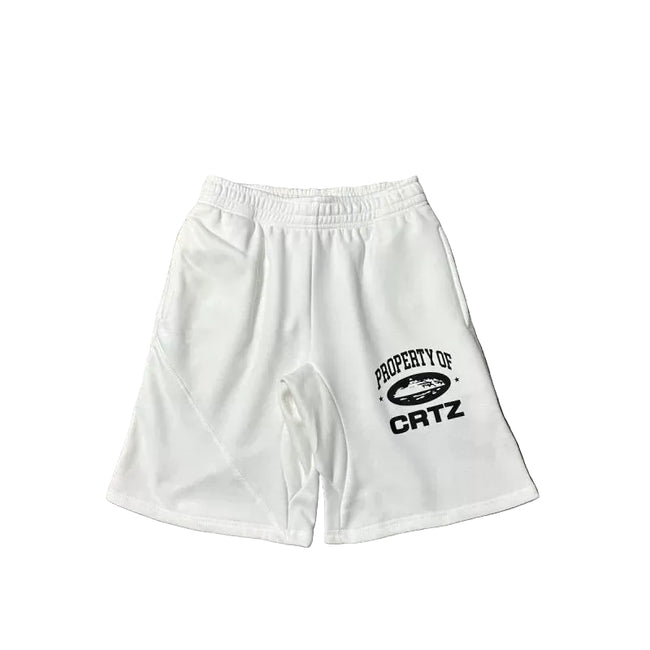 Corteiz "Property of CRTZ" Heavyweight Shorts white Hover Image