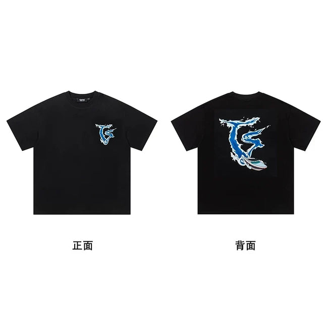 Trapstar Lagos Homecoming Black Tee & TS Wave Train Black Tee Main Image
