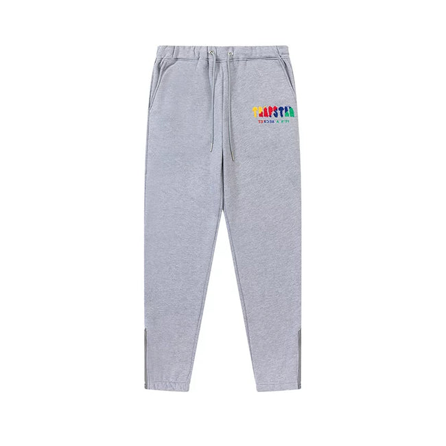 Trapstar niche trendy brand sweatshirt trousers sports leisure suit men and women couple autumn and winter plus velvet letter embroidery (3) Hover Image