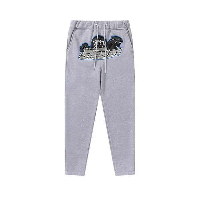 Trapstar niche trendy brand sweatshirt trousers sports leisure suit men and women couple autumn and winter plus velvet letter embroidery (35) Hover Image