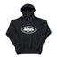 Corteiz Alcatraz Island Heavyweight Hoodie black