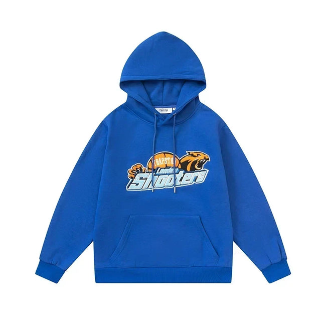 Trapstar niche trendy brand sweatshirt trousers sports leisure suit men and women couple autumn and winter plus velvet letter embroidery (52) Hover Image
