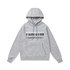 Trapstar autumn and winter casual sports suit hooded sweatshirt pants pullover simple letter drawstring top pants (53)