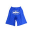 Corteiz Alcatraz Island Graphic Heavyweight Shorts Royal Blue