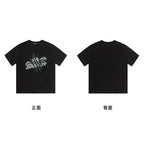 Trapstar short-sleeved T-shirt summer 2025 new letter print men and women casual loose round neck European and American trendy ins (12)