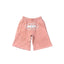 Corteiz Alcatraz Island Graphic Heavyweight Shorts pink