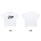 Trapstar short-sleeved T-shirt summer 2025 new letter print men and women casual loose round neck European and American trendy ins (34)