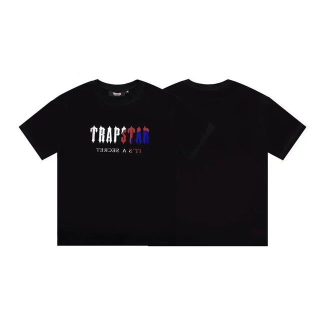 Trapstar short-sleeved T-shirt summer 2025 new letter print men and women casual loose round neck European and American trendy ins (4) Hover Image