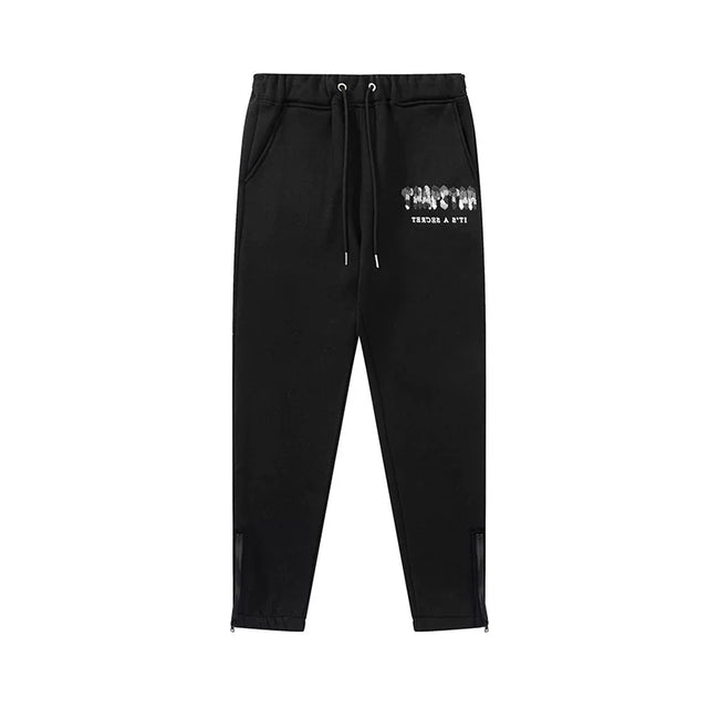 Trapstar niche trendy brand sweatshirt trousers sports leisure suit men and women couple autumn and winter plus velvet letter embroidery (47) Hover Image