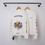Chrome Hearts Multi-Color Cross Cluster Long Sleeve (White)