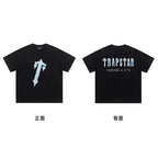 Trapstar short-sleeved T-shirt summer 2025 new letter print men and women casual loose round neck European and American trendy ins (17)