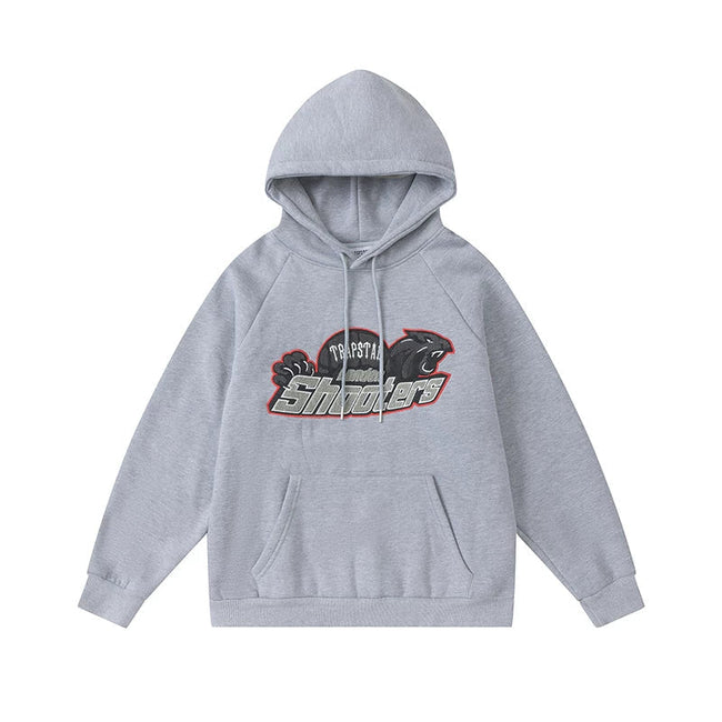 Trapstar niche trendy brand sweatshirt trousers sports leisure suit men and women couple autumn and winter plus velvet letter embroidery (28) Hover Image