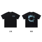 Trapstar short-sleeved T-shirt summer 2025 new letter print men and women casual loose round neck European and American trendy ins (40)