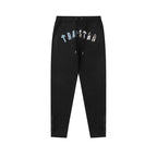 Trapstar autumn and winter casual sports suit hooded sweatshirt pants pullover simple letter drawstring top pants (41)