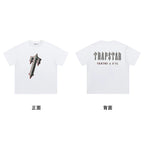 Trapstar short-sleeved T-shirt summer 2025 new letter print men and women casual loose round neck European and American trendy ins (20)
