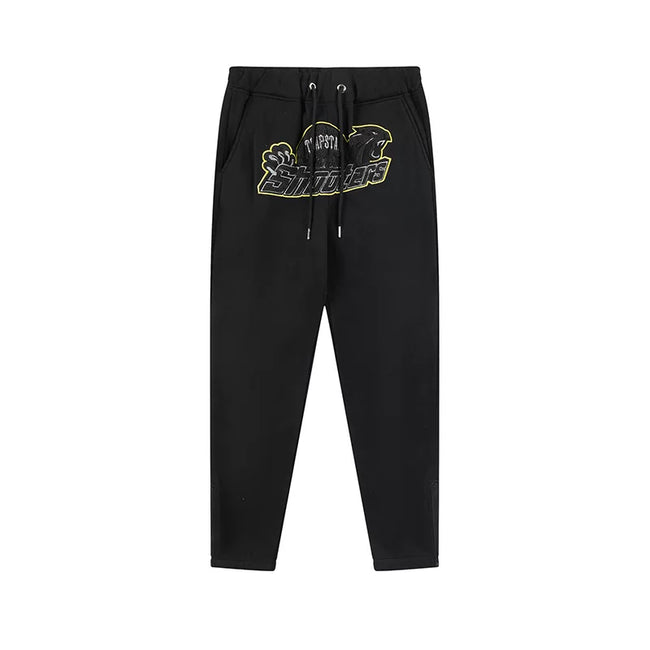 Trapstar niche trendy brand sweatshirt trousers sports leisure suit men and women couple autumn and winter plus velvet letter embroidery (55) Hover Image