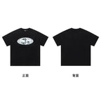 Trapstar short-sleeved T-shirt summer 2025 new letter print men and women casual loose round neck European and American trendy ins (41)