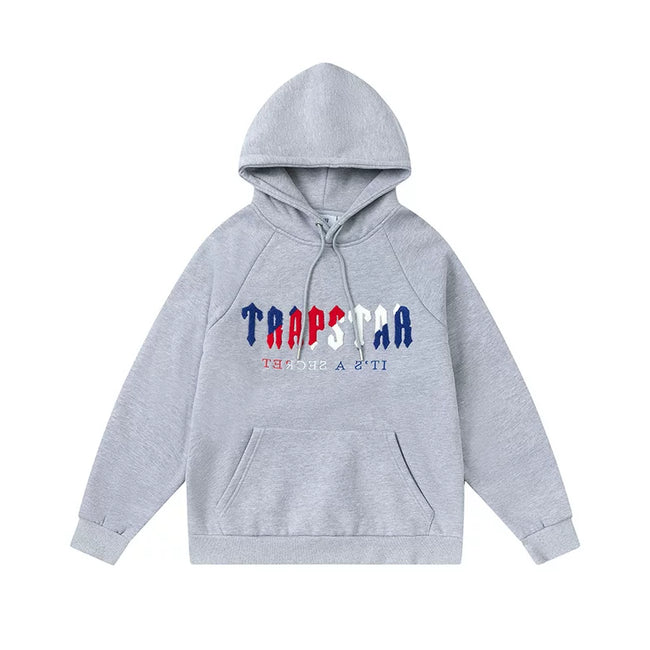 Trapstar niche trendy brand sweatshirt trousers sports leisure suit men and women couple autumn and winter plus velvet letter embroidery (8) Hover Image