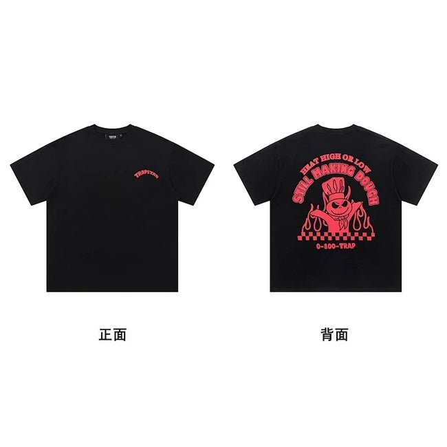 Trapstar Still Making Dough White Tee Main Image