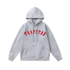 Trapstar autumn and winter casual sports suit hooded sweatshirt pants pullover simple letter drawstring top pants (35)