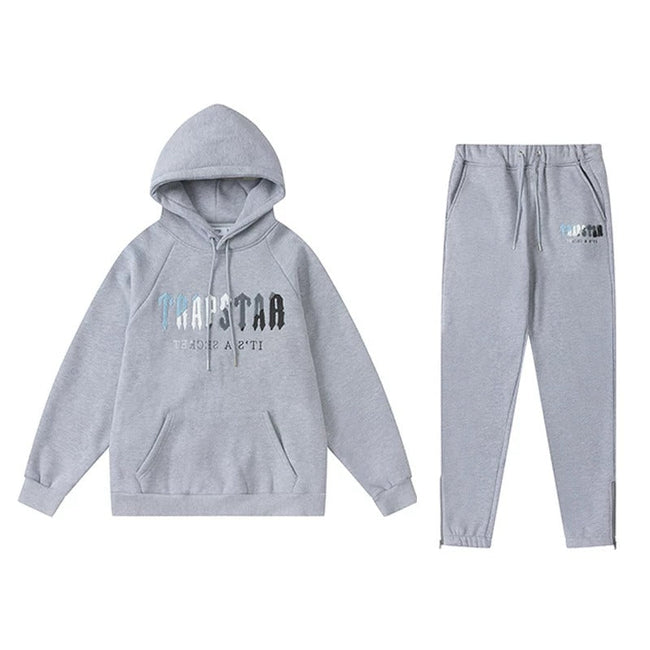 Trapstar It's A Secret Ice Blue Black Grey Tracksuit Hover Image